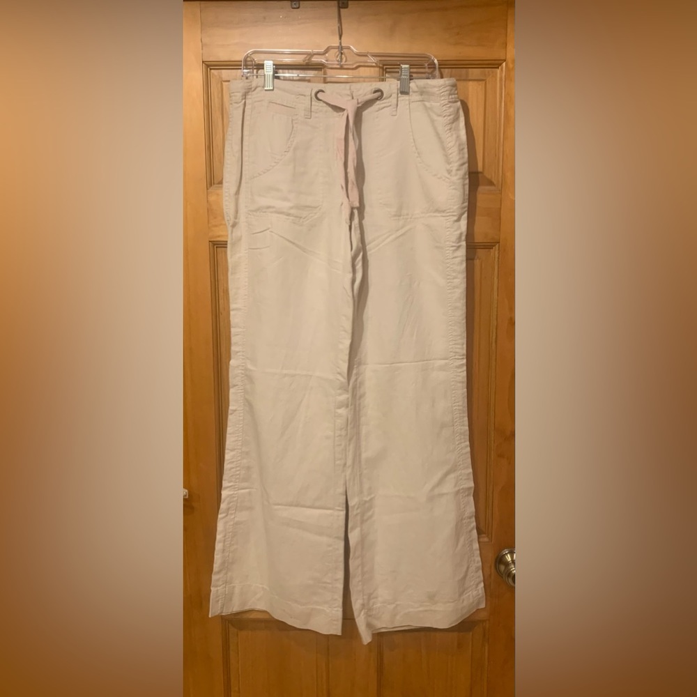 Loose Fit Linen Pants